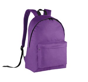 Kimood KI0130 - Klassisk rygsæk Purple/ Black