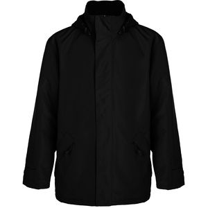 Roly PK5077 - EUROPA  Padded waterproof jacket Black