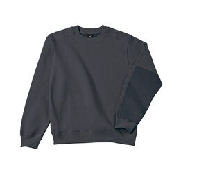 B&C Pro BC830 - Hero Pro mænds sweatshirt med lige hals og rund hals Dark Grey