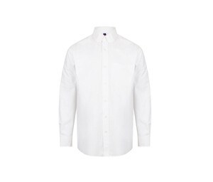 Henbury HY510 - Oxford shirt til mænd White