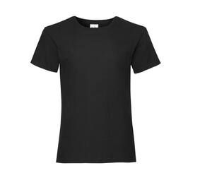 Fruit of the Loom SC229 - Valueweight piges t-shirt Black