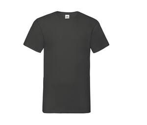 Fruit of the Loom SC234 - Valueweight herre t-shirt med V-hals