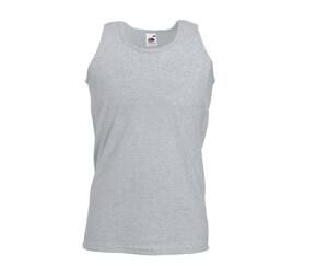 Fruit of the Loom SC235 - Herre tanktop 100% bomuld Heather Grey