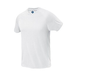 Starworld SW300 - Raglanærmet teknisk T-shirt til mænd White