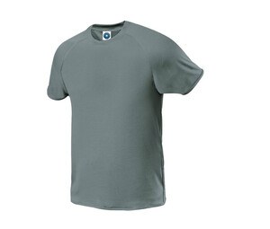 Starworld SW300 - Raglanærmet teknisk T-shirt til mænd Sport Grey