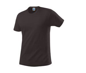 Starworld SW380 - T -shirt mand 100% bomuld Hefty Charcoal