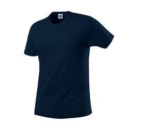 Starworld SW380 - T -shirt mand 100% bomuld Hefty Deep Navy