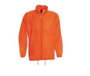B&C BC300 - Herre foldbar jakke med lynlås Orange