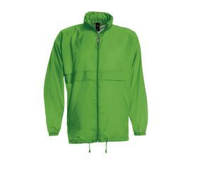 B&C BC300 - Herre foldbar jakke med lynlås Real Green