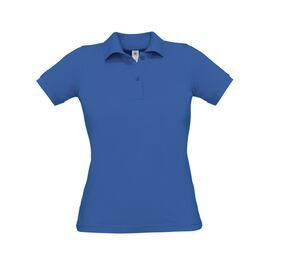 B&C BC412 - 100% bomuld Saffron Woman Polo Shirt Royal blue