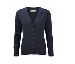 Russell Collection JZ715 - V-hals cardigan til kvinder