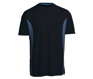 Pen Duick PK100 - Hurtigtørrende sportst-shirt til mænd Black/Titanium