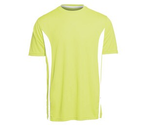 Pen Duick PK100 - Hurtigtørrende sportst-shirt til mænd Light Lime/White