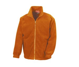 Result RS036 - Fleece med lynlås til mænd Orange