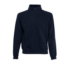 Fruit of the Loom SC276 - Premium sweatshirt til mænd med lynlås Deep Navy