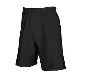 Fruit of the Loom SC292 - Fleece shorts til mænd Black