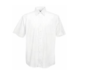 Fruit of the Loom SC415 - Herre Poplin skjorte White