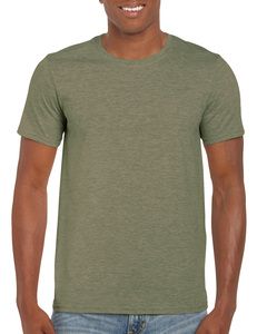 Gildan GN640 - Kortærmet t-shirt til mænd Heather Military Green
