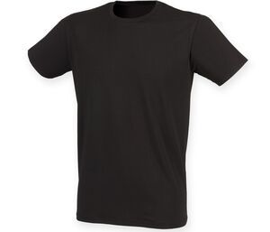 Skinnifit SF121 - T-shirt i bomuld til mænd Black