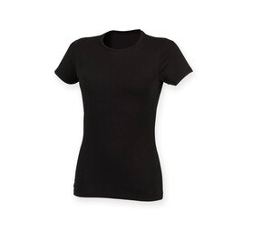 Skinnifit SK121 - T-shirt i bomuld til kvinder Black