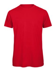 B&C BC042 - T-shirt til mænd i økologisk bomuld Red