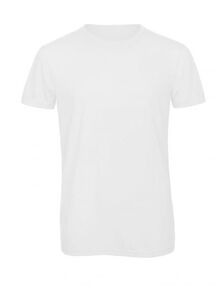 B&C BC055 - Kortærmet t-shirt til mænd med rund hals White