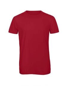 B&C BC055 - Kortærmet t-shirt til mænd med rund hals Red