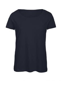 B&C BC056 - Tri-Blend T-shirt til kvinder Navy