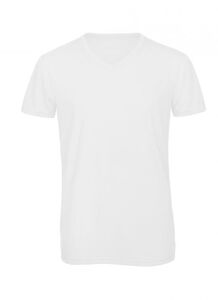 B&C BC057 - Herre Vol V Tri-Blend T-shirt White