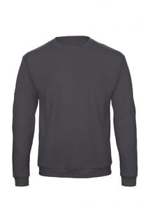 B&C ID202 - Straight Cut sweatshirt Anthracite