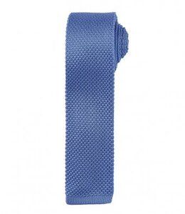 Premier PR789 - Slank strikket slips Mid Blue