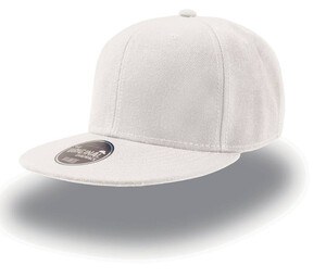 Atlantis AT013 - Snap Cap fladt visir White