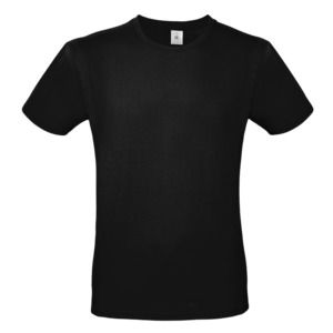 B&C BC01T - Herre t-shirt 100% bomuld Black