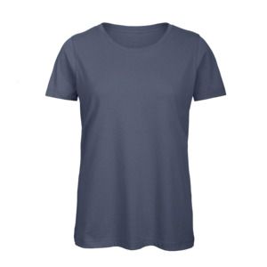 B&C BC02T - T-shirt til kvinder i 100% bomuld Denim