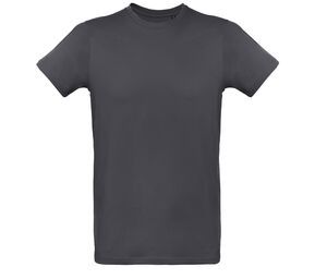 B&C BC048 - Økologisk bomuldst-shirt til mænd Dark Grey