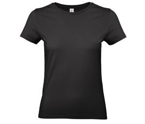 B&C BC04T - T-shirt Kvinder 100% bomuld Black