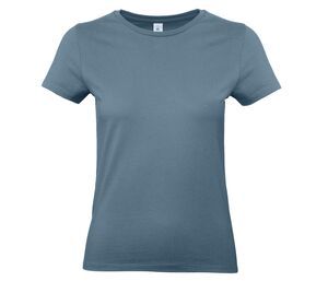 B&C BC04T - T-shirt Kvinder 100% bomuld Stone Blue