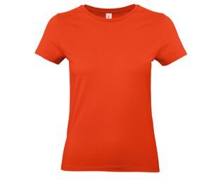 B&C BC04T - T-shirt Kvinder 100% bomuld Fire Red