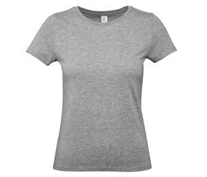 B&C BC04T - T-shirt Kvinder 100% bomuld Sport Grey