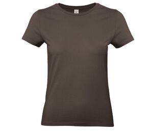 B&C BC04T - T-shirt Kvinder 100% bomuld Brown