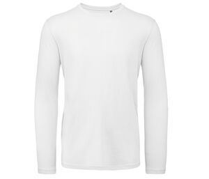 B&C BC070 - Langærmet t-shirt til mænd i økologisk bomuld