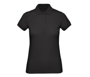 B&C BC401 - Dame poloshirt i 100% økologisk bomuld Black