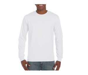 Gildan GN401 - Langærmet Ttshirt til mænd White