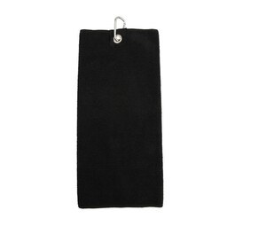 Towel city TC019 - Microfiber golfhåndklæde Black
