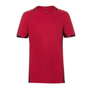 SOL'S 01719 - Classico Contrast Kids Jersey Red / Black