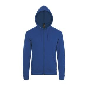 SOL'S 01714 - Stone Unisex jakke med hætte med lynlås Royal Blue