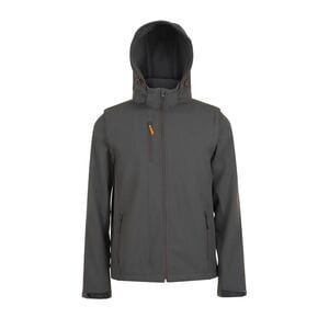 SOL'S 01647 - Softshell -hætte og aftagelige ærmer Charcoal Grey