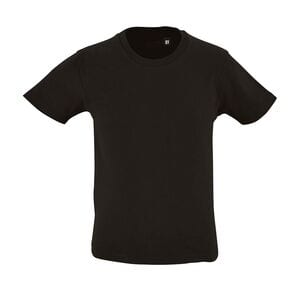 SOL'S 02078 - Børn med rund hals, kortærmet T-shirt Milo Deep Black