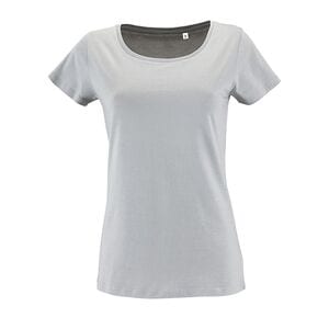 SOL'S 02077 - T-shirt til kvinder, korte ærmer Milo Pure Grey