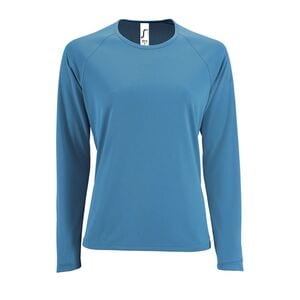 SOL'S 02072 - Sporty Lsl T-shirt til kvinder Aqua